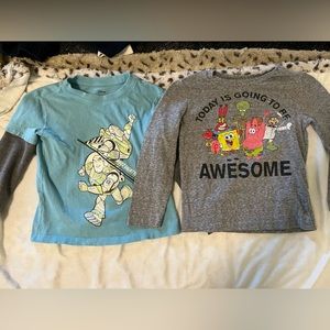 Toddler Boy Long Sleeve Character Shirts